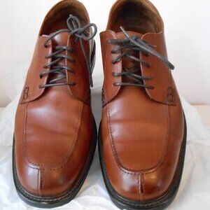 Florsheim Comfortech Brown Leather Oxford Shoes Lace Up Dot Matrix System-14M
